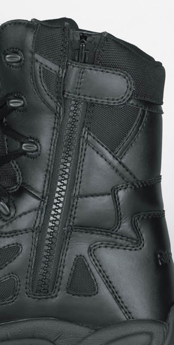Reebok Women's Black 8 Military Boots w/Non-Safety Toe, Waterproof #3