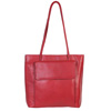 Scully Leather Handbag - Red