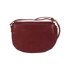 Scully Leather Small Full Flap Handbag - Red