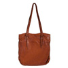 Scully Soft Leather Handbag - Tan