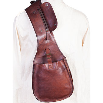 Scully Classic Saddle Bag - Brown #2