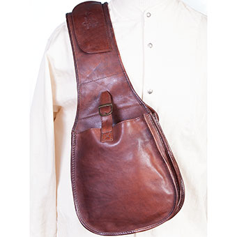 Scully Classic Saddle Bag - Brown
