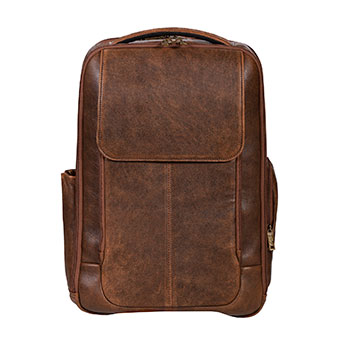 Scully AeroSquadron Collection Walnut Antique Lamb Backpack #1