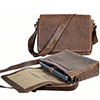 Scully AeroSquadron Collection Leather Laptop Messenger Brief