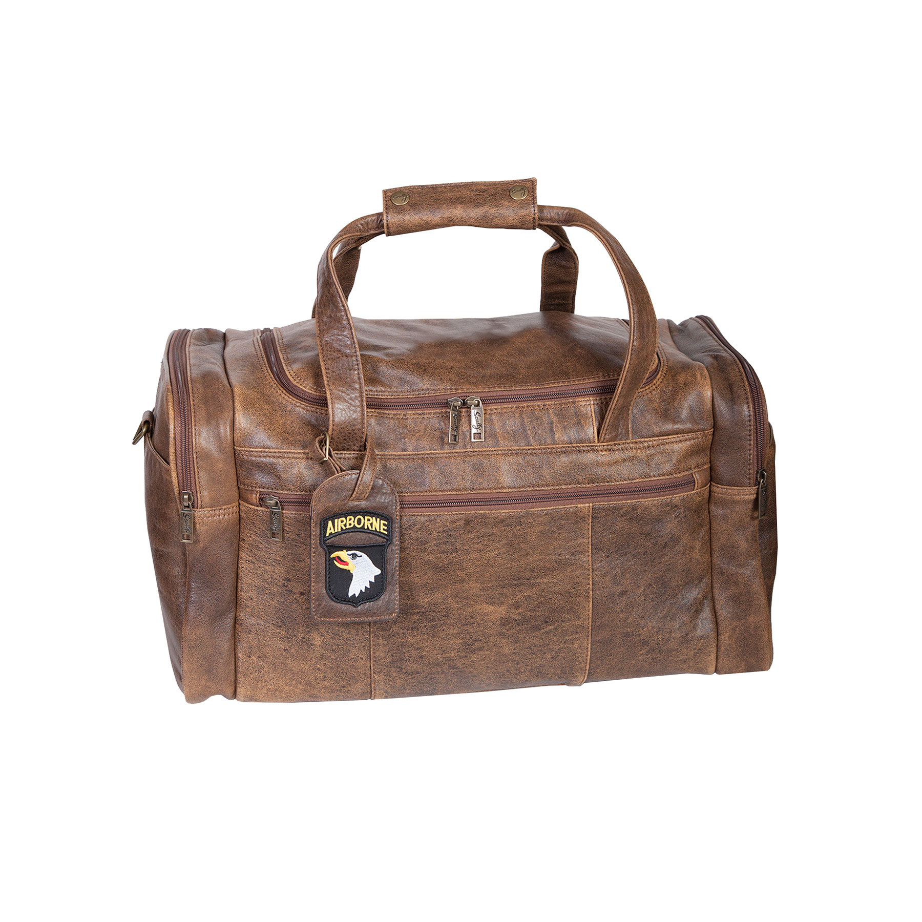 Scully Leather Duffel Bag