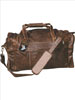 Scully Aerosquadron Collection Walnut Antique Lamb Duffel Bag - Small