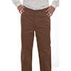 Men's WAH MAKER Cotton Herringbone Pants - Brown