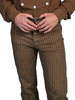 Men's WAH MAKER Rail Stripe Pants - Taupe