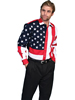 Scully Men's RangeWear Shirt w/Embroidered Stars & Stripes Flag