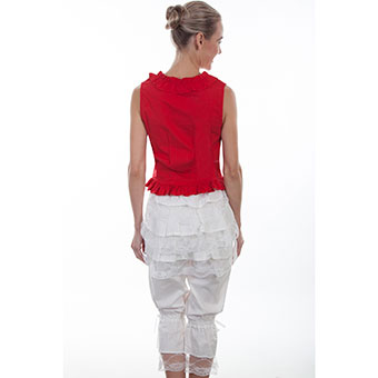 Scully Rangewear Ladies Bloomers w/Bustle Back - White #2