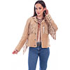 Scully Ladies Suede Fringe Jacket - Old Rust