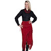 Scully Ladies Boar Suede Skirt - Red
