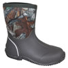 Poop Kickers Toddler's Camo Amphiban Rubber Boots - Brown