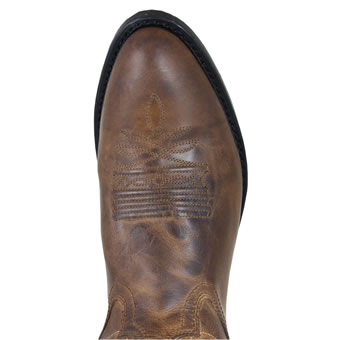 Smoky Mountain Men's Denver Leather Western Boots - Brown #2