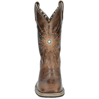 Smoky Mountain Women's Sunburst Western Boots - Brown #4