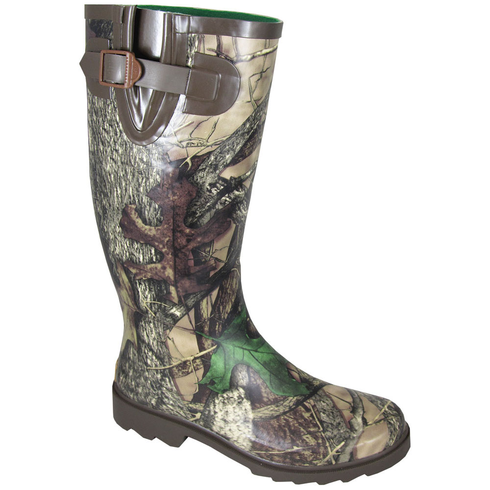 womens camo rubber boots